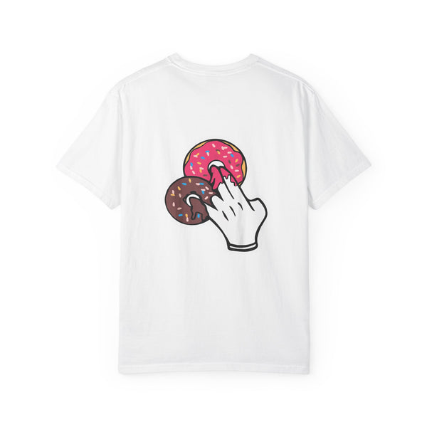 Playful Donut Graphic Unisex T-Shirt - Perfect for Food Lovers & Casual Wear
