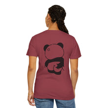 Cute Panda Unisex Garment-Dyed T-Shirt