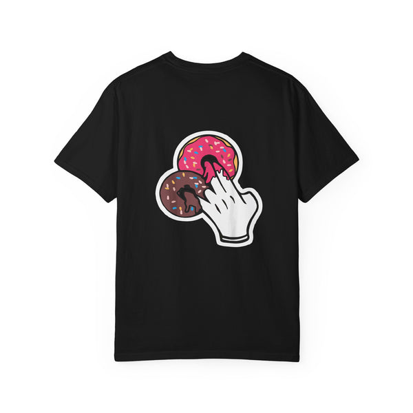 Playful Donut Graphic Unisex T-Shirt - Perfect for Food Lovers & Casual Wear