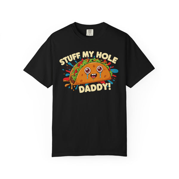 Funny Taco Graphic T-Shirt, Unisex Tee, Quirky Food Lover Gift, Party Apparel, Father's Day, Summer Vibes, Humor Shirt