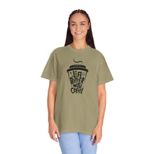 Life is Better with Coffee Unisex T-shirt, Coffee Lover Shirt, Funny Tee, Gift for Him, Casual Wear