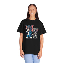 Cool Cartoon Duo Unisex Garment-Dyed T-Shirt