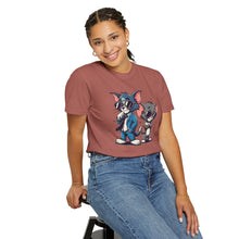 Cool Cartoon Duo Unisex Garment-Dyed T-Shirt