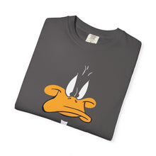 Unisex Garment-Dyed T-shirt with Playful Cartoon Duck Design