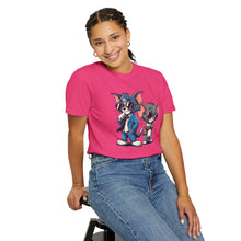 Cool Cartoon Duo Unisex Garment-Dyed T-Shirt
