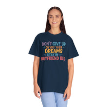 Unisex Inspirational T-Shirt, Motivational Tee, Dreamer Shirt, Gift for Dreamers, Casual Everyday Wear, Relaxed Fit Tee