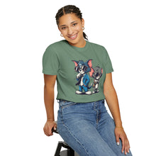 Cool Cartoon Duo Unisex Garment-Dyed T-Shirt