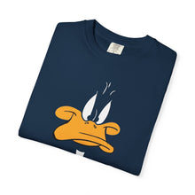 Unisex Garment-Dyed T-shirt with Playful Cartoon Duck Design