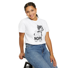 Humorous Cat Graphic Unisex T-Shirt - 'NOPE. NOT TODAY.'