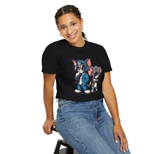 Cool Cartoon Duo Unisex Garment-Dyed T-Shirt