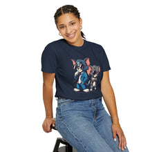 Cool Cartoon Duo Unisex Garment-Dyed T-Shirt