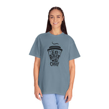 Life is Better with Coffee Unisex T-shirt, Coffee Lover Shirt, Funny Tee, Gift for Him, Casual Wear