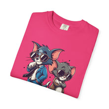Cool Cartoon Duo Unisex Garment-Dyed T-Shirt