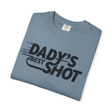 Father's Day Humor T-shirt, Daddy's Best Shot Tee, Unisex Graphic Shirt, Gift for Dad, Casual Everyday Wear