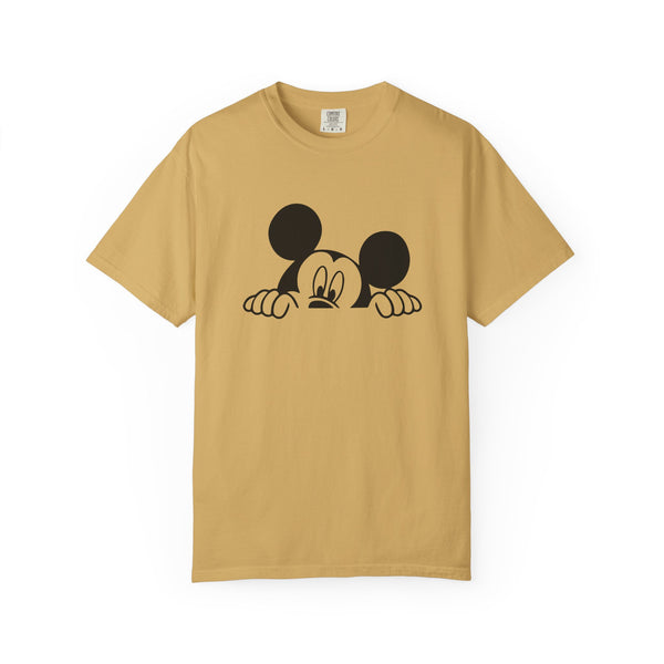 Mickey Mouse Peek-A-Boo Unisex T-Shirt - Fun Graphic Tee, Gift for Disney Fans, Casual Wear, Birthday, Everyday Style