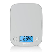 Etekcity Food Kitchen Scale, Digital Grams and Ounces for Weight Loss, Baking, Cooking, Keto and Meal Prep, LCD Display, Medium, 304 Stainless Steel