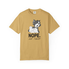 Humorous Cat Graphic Unisex T-Shirt - 'NOPE. NOT TODAY.'
