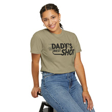 Father's Day Humor T-shirt, Daddy's Best Shot Tee, Unisex Graphic Shirt, Gift for Dad, Casual Everyday Wear