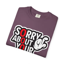 Apology Humor T-Shirt - Funny Graphic Tee, Unisex Casual Wear, Gift for Friends, Statement Shirt, Funny Apology Shirt