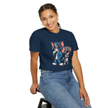 Cool Cartoon Duo Unisex Garment-Dyed T-Shirt