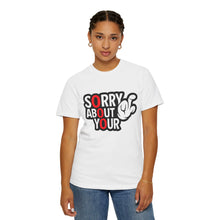 Apology Humor T-Shirt - Funny Graphic Tee, Unisex Casual Wear, Gift for Friends, Statement Shirt, Funny Apology Shirt