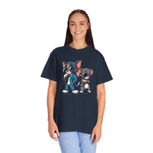 Cool Cartoon Duo Unisex Garment-Dyed T-Shirt