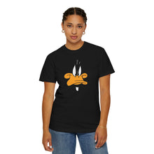 Unisex Garment-Dyed T-shirt with Playful Cartoon Duck Design