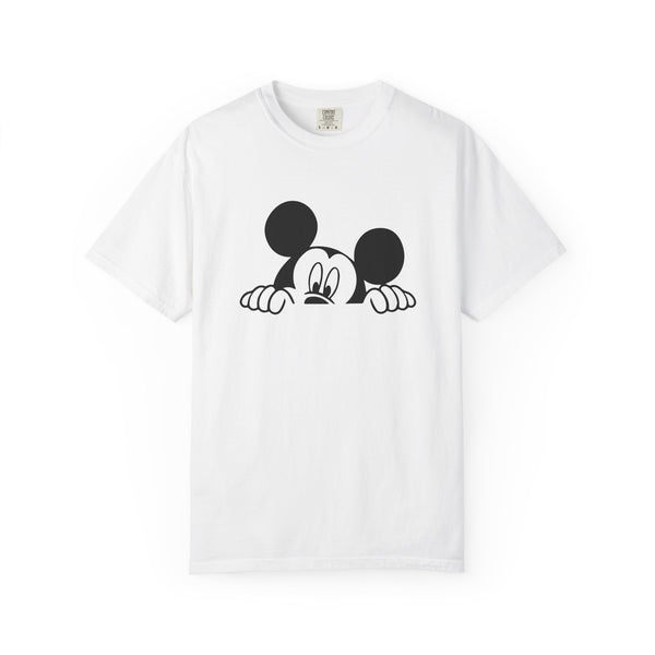 Mickey Mouse Peek-A-Boo Unisex T-Shirt - Fun Graphic Tee, Gift for Disney Fans, Casual Wear, Birthday, Everyday Style