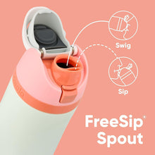 Owala FreeSip Insulated Stainless Steel Water Bottle with Straw for Sports, Travel, and School BPA-Free Sports Water Bottle, 24 oz, Very, Very Dark