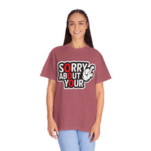 Apology Humor T-Shirt - Funny Graphic Tee, Unisex Casual Wear, Gift for Friends, Statement Shirt, Funny Apology Shirt
