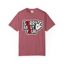 Apology Humor T-Shirt - Funny Graphic Tee, Unisex Casual Wear, Gift for Friends, Statement Shirt, Funny Apology Shirt