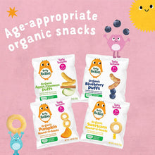 Little Bellies Organic Strawberry Pick-Me Sticks Baby Snack (Pack of 5 x 0.56 oz Individual Packs)