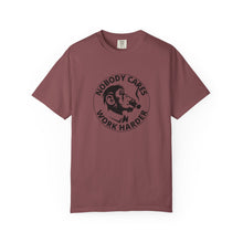 Unisex 'Nobody Cares, Work Harder' Graphic T-Shirt - Casual Motivation Tee