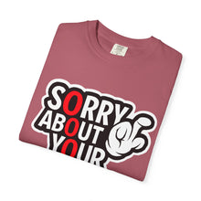 Apology Humor T-Shirt - Funny Graphic Tee, Unisex Casual Wear, Gift for Friends, Statement Shirt, Funny Apology Shirt