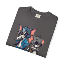 Cool Cartoon Duo Unisex Garment-Dyed T-Shirt