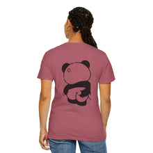 Cute Panda Unisex Garment-Dyed T-Shirt