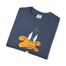 Unisex Garment-Dyed T-shirt with Playful Cartoon Duck Design
