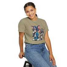 Cool Cartoon Duo Unisex Garment-Dyed T-Shirt