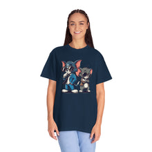 Cool Cartoon Duo Unisex Garment-Dyed T-Shirt